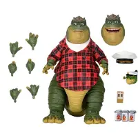 NECA Figurka Akcji Earl Sinclair z Serii Dinosaurs, 18 cm, Zabawki dla Kolekcjonerów