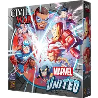 Asmodee Marvel United Civil War Jeu de société Multicolore One Size