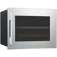CATA VI 54024 X, Encastrable, 28 bouteilles, 65 W, G, Éclairage intérieur, Acier inoxydable
