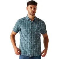 Regatta Mindanol X Short Sleeve Shirt Vert M Homme