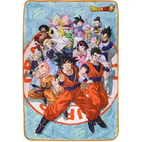 SD Toys Dragon Ball Super Fleecedecke Universe Survival Iconic Characters 100 x 150 cm