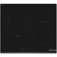 Bosch Plaque à Induction Série 6 3 Zones 7400W Noire - PIJ631HC1E