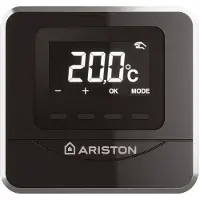 Ariston Cube Wired Thermostat Noir One Size / EU Plug 220V