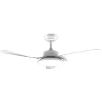 Cecotec Energysilence Aero 5200 Light Ceiling Fan Argenté One Size / EU Plug 220V