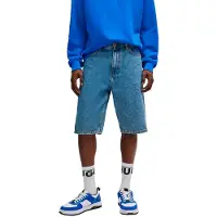 HUGO Skate Blue Denim Shorts Bleu 32 Homme