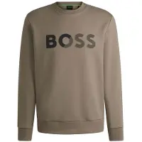 BOSS pour homme. 50535117 Sweatshirt Salbo marron (XXL), Casuel, Coton
