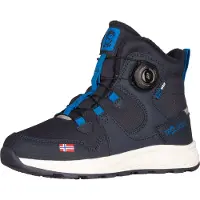 TROLLKIDS Bergen Mid Cut Snow Boots Bleu EU 28 Garçons,Filles