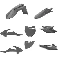 Polisport Kit plastique - Gris/Gris