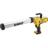 DeWalt Pistolet à mastic XR 18V - Sans batterie, ni chargeur - Cartouche 300/600 ml - DCE580N-XJ