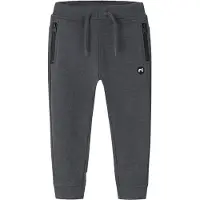 Name it Pantalon 'NMMVimo' gris foncé / noir / blanc