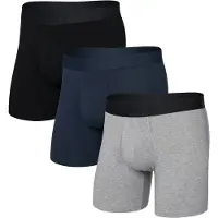 Saxx Droptemp Cooling Boxers 3 Units Multicolore 2XL Homme
