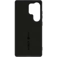 Ginza.se Cromo Coque en caoutchouc souple Galaxy S25 Ultra Noir