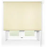 Blindecor Clement Translucent Roller Blind 160x175 Cm 28 Mm Beige