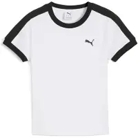 Puma T-shirt 'T7' noir / blanc