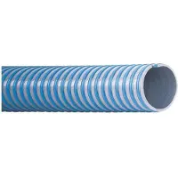 Teguma Tuyau d'aspiration et de refoulement NORPLAST PVC 389 SUPERELASTICO, diamètre intérieur 152 mm, gris, diamètre extérieur 170,0 mm, épaisseur 9,0 mm, longueur 5 m