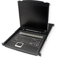 Aten Commutateur KVM, VGA, Commutateur KVM, Noir