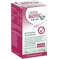 INSTITUT ALLERGOSAN Deutschland (privat) GmbH Omni Biotic - Sachets de poudre pour le voyage, 28 x 1,2 g