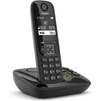 Gigaset Téléphone Sans Fil As690A Répondeur Mains Libres Noir