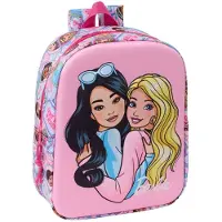 Safta Barbie 3d mini sac à dos rose rose Taille unique