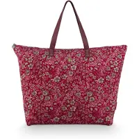 Pip studio sac de voyage sac à épaule Tilda Tote Bag Quilted Daisy Dreams Red rouge