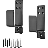 INF Loquet de porte puissant avec fixation de barre de sécurité, paquet de 2