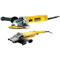 DeWalt 2 meuleuses Ø125mm (900W) et Ø230mm (2200W) DWE492DUO2-QS