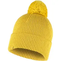 Buff Knitted Beanie Jaune