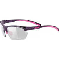 Uvex Sportstyle 802 V S Photochromic Sunglasses Noir,Rose Variomatic Smoke/CAT1-3