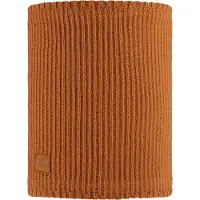 Buff Knitted&polar Fleece Neck Warmer Orange Homme