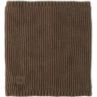 Buff Knitted & Fleece Neck Warmer Marron