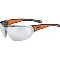Uvex Lunettes de protection Sportstyle 204 - Noir et Orange (2316)
