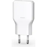 Unisynk 10405 appareil mobile chargeur universel noir AC Fast charging Indoor (36 W, 1 portion), Chargeur USB, Blanc