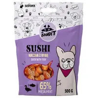 Mr. Bandit Sushi Canard au poisson pour chiens 500 g