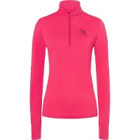 Super.natural Femmes, T-shirt fonctionnel, Tundra 175 Zip 1/4 Flear (L), Pink, L
