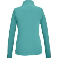 Killtec Femmes, Pull-over, Damen Fleece Sweatshirt 1/4 KSW 101 türkis, Turquoise, (46)