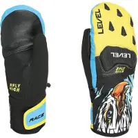 Level Race Mittens Jaune 2XL Enfants