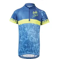Silvini Scrivia maillot de cyclisme enfant bleu 3119-CD1434/3042/110-131