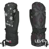 Level Junior Mittens Noir 11-12 Years Enfants