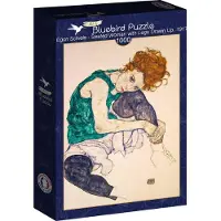 Bluebird Puzzle Puzzle Bluebird : « Femme assise, les jambes repliées » d'Egon Schiele, 1 000 pièces