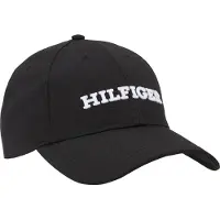 Tommy Hilfiger Casquette TH MONOTYPE CANVAS 6 PANEL CAP femmes - Noir - Unique