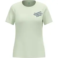 Odlo Essential Imprime Short Sleeve T-shirt Vert M Femme