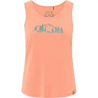 Viking Lechee Sleeveless T-shirt Orange S Femme