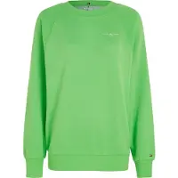 Tommy Hilfiger Femmes, Pull-over, Sweatshirt femme 1985 sans capuche, Vert (Spring Lime), M, Vert, (M)
