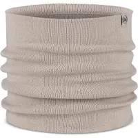 Buff Knitted Neck Warmer Beige
