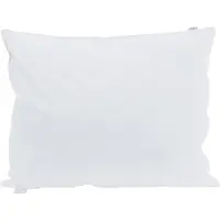 vidaXL Oreillers avec oreiller Blanc 130gsm 100% coton