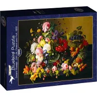 Bluebird Puzzle Puzzle Bluebird de Severin Roesen : fleurs et fruits, 1 000 pièces, pour adultes