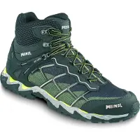 Meindl Chaussures de sport Houston Mid GTX pour hommes, chaussures de randonnée, multicolores, idéales pour la randonnée