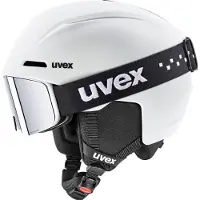 Uvex Viti Set Visor Helmet Noir 54-58 cm / Mirror Green Supravision Yellow Clear/CAT2