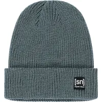 Super.natural Femmes, Bonnet, Bonnet Mérinos Basic, Bleu, (Taille unique)