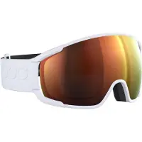 POC - Masque de ski - Zonula Hydrogen White/Partly Sunny Orange - Blanc